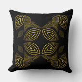 ゴールデンラインフラワーペタル クッション (正面)