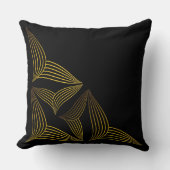 ゴールデンラインフラワーペタル クッション (正面)