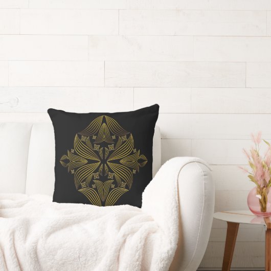 ゴールデンラインフラワーペタル クッション (ソファ)