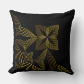 ゴールデンラインフラワーペタル クッション (正面)