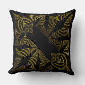 ゴールデンラインフラワーペタル クッション (正面)