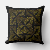 ゴールデンラインフラワーペタル クッション (正面)