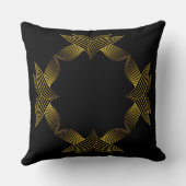 ゴールデンラインフラワーペタル クッション (裏面)