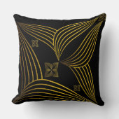 ゴールデンラインフラワーペタル クッション (正面)