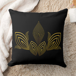 ゴールデンラインフラワーペタル クッション