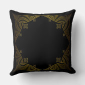 ゴールデンラインフラワーペタル クッション (裏面)