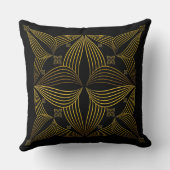 ゴールデンラインフラワーペタル クッション (裏面)