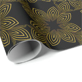 ゴールデンラインフラワーペタル ラッピングペーパー (ロールコーナー)