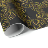 ゴールデンラインフラワーペタル ラッピングペーパー (ロールコーナー)