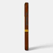 ゴールデンラインラグジュアリーウッド Case-Mate iPhoneケース (裏面 / 左)