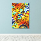 ゴールデンライン キャンバスプリント (インサイチュ (ウッドフロア))