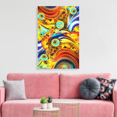 ゴールデンライン キャンバスプリント (インサイチュ (リビング))