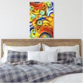 ゴールデンライン キャンバスプリント (インサイチュ (寝室))