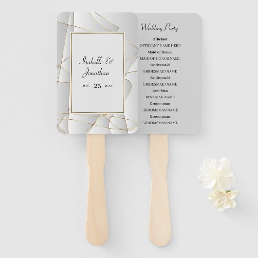 ゴールデンライン ハンドファン (正面&裏面)