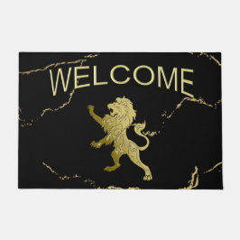 ゴールデンライ王室のオンウェルカム ドアマット