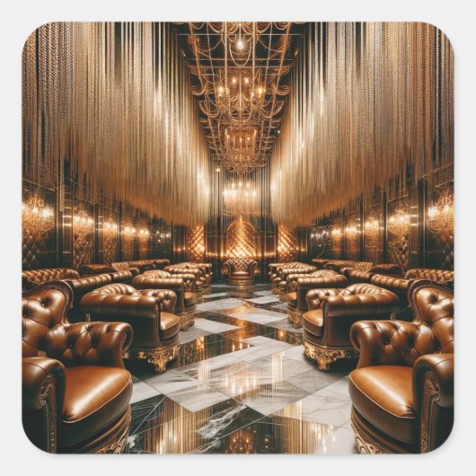 ゴールデンラウンジ スクエアシール (正面)