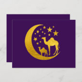 ゴールデンラクダ ポストカード (正面/裏面)