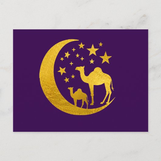 ゴールデンラクダ ポストカード (正面)