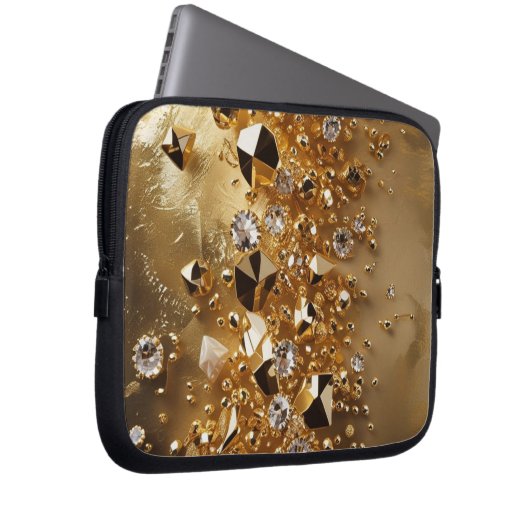 ゴールデンラッシュエレクトロニクスバッグ ラップトップスリーブ (正面右)