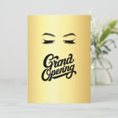 ゴールデンラッシュズ&ブローズ美しいサロングランドオープニング 招待状 (スタンド正面)