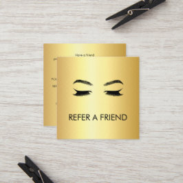 ゴールデンラッシュズ&ブローズ美しいサロン 紹介カード