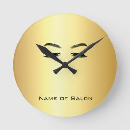 ゴールデンラッシュズ&ブロー美しいサロン ラウンド壁時計