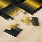 ゴールデンラティス – 愛する – テキスト/名前を追加 ジグソーパズル (側面)