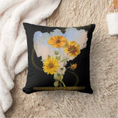 ゴールデンラディエンス（黒） クッション (ブランケット)