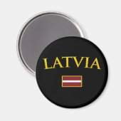 ゴールデンラトビア マグネット (正面/裏面)