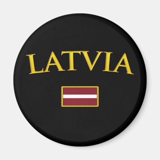 ゴールデンラトビア マグネット (正面)