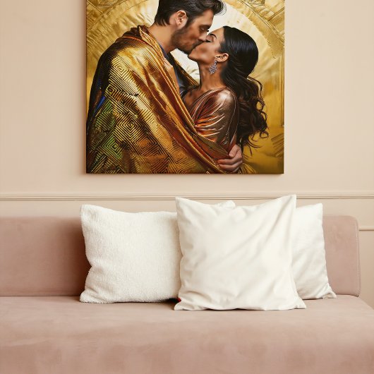 ゴールデンラバー❤️ズポートレートインスパイアデザイン キャンバスプリント