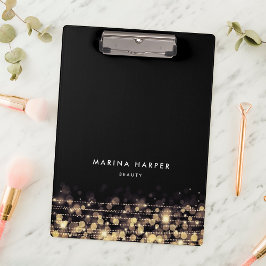 ゴールデンラパーソナライズされたイト クリップボード