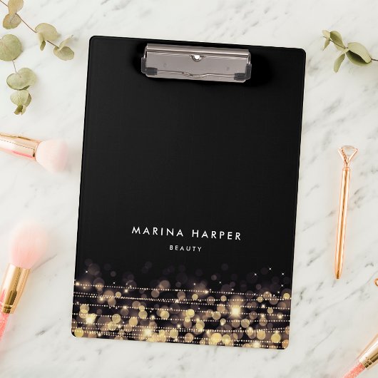 ゴールデンラパーソナライズされたイト クリップボード