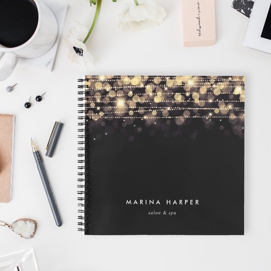 ゴールデンラパーソナライズされたイト ノートブック