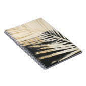 ゴールデンラフィア – パームフロンズ ノートブック (右側)