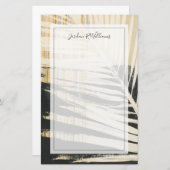 ゴールデンラフィア-パームフロント 便箋 (正面/裏面)