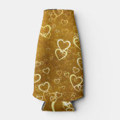 ゴールデンラブハートシェイプ ボトルクーラー (正面)