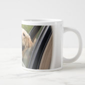 ゴールデンラブラドールインレアビュー鏡 ジャンボコーヒーマグカップ (右)