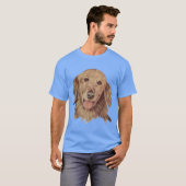 ゴールデンラブラドールリトリバー Tシャツ (正面フル)