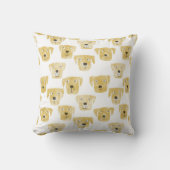 ゴールデンラブラドールレトリエバードッグ クッション (正面)