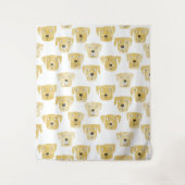 ゴールデンラブラドールレトリエバードッグ タペストリー (正面)