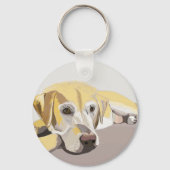 ゴールデンラブラドール キーホルダー (裏面)