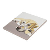 ゴールデンラブラドール タイル (側面)