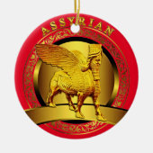 ゴールデンラマス セラミックオーナメント (正面)