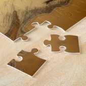 ゴールデンラムイヤー中国の〔占星術の〕十二宮図アリーパズル2 ジグソーパズル (側面)