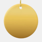 ゴールデンラムイヤー中国の〔占星術の〕十二宮図アリーRオーナメント セラミックオーナメント (裏面)