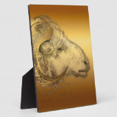 ゴールデンラム中国の- 2015年正月 –  フォトプラーク (側面)