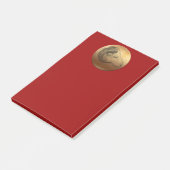 ゴールデンラム2羊中国のの幸せな新年2015 ポストイット (アングル)