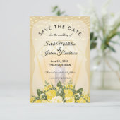 ゴールデンランタンとイエローフローラ 招待状 (スタンド正面)