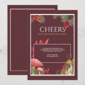 ゴールデンランタンホリデーパーティー 招待状 (正面/裏面)